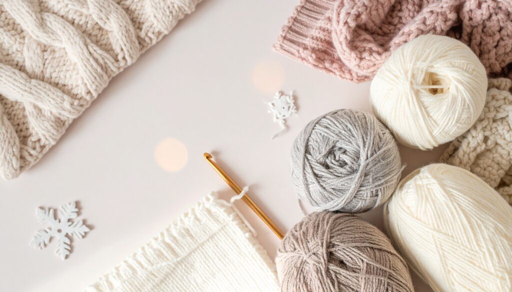 Najlepsze zimowe włóczki do szydełkowania — jak wybrać idealną przędzę do ciepłych projektów?